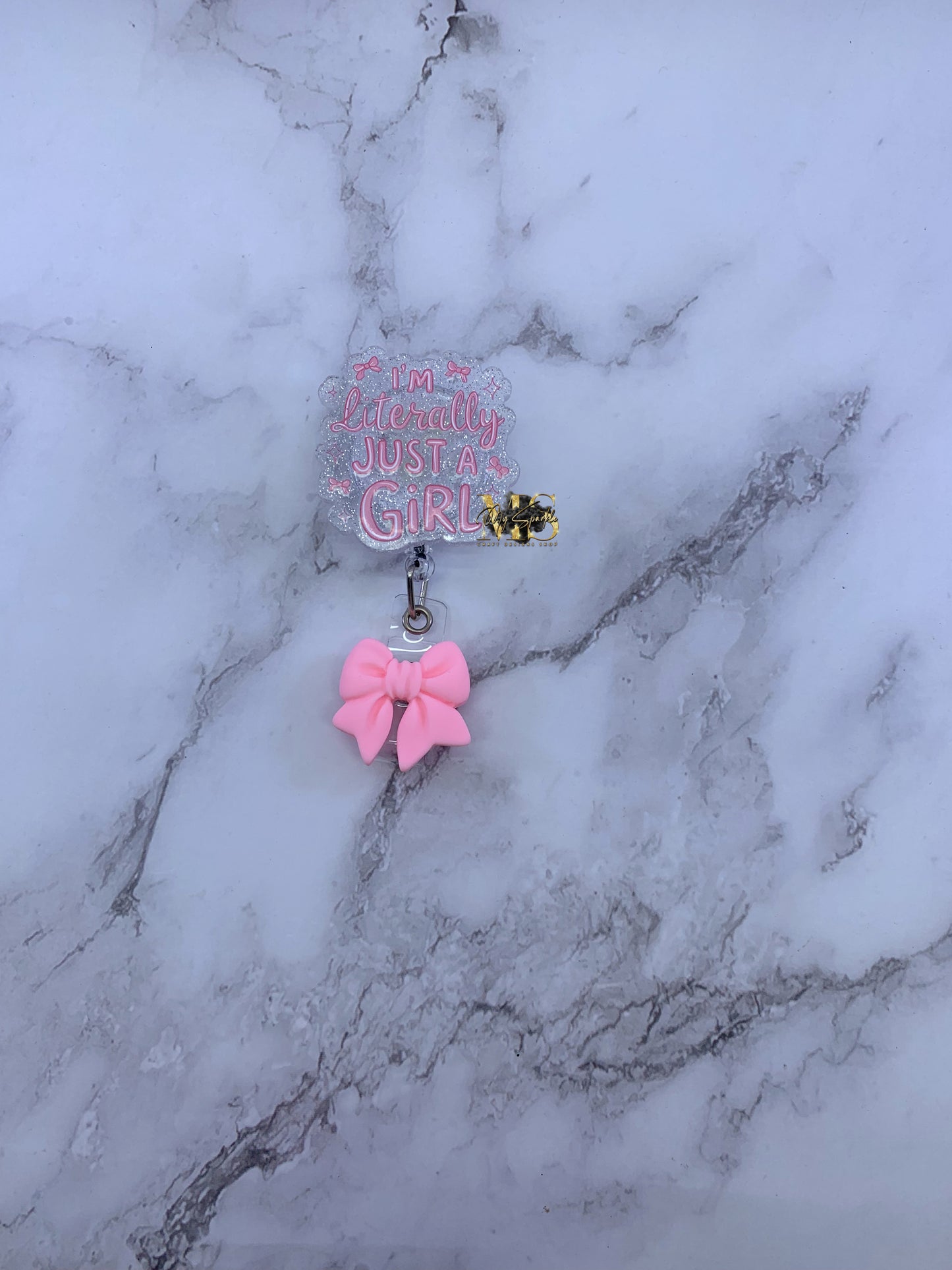 I’m Literally Just A Girl Badge Reel