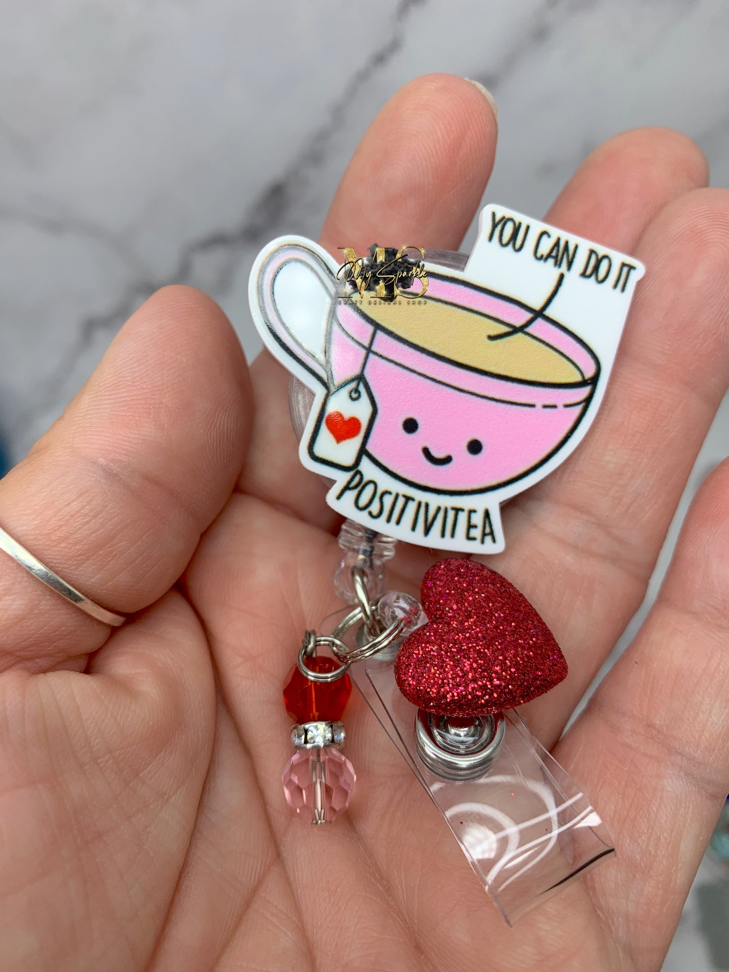 You Can Do It Positivitea Badge Reel