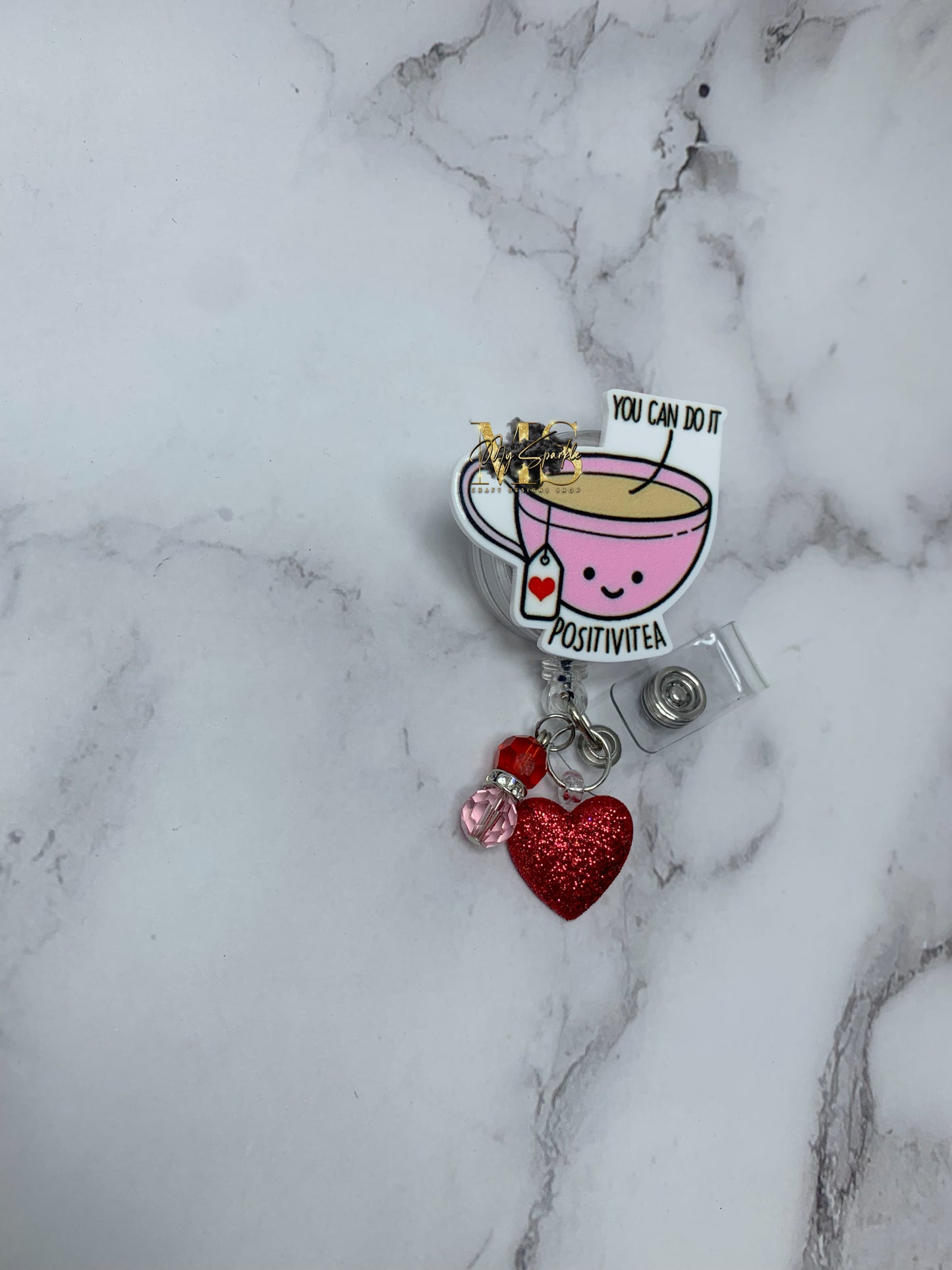 You Can Do It Positivitea Badge Reel