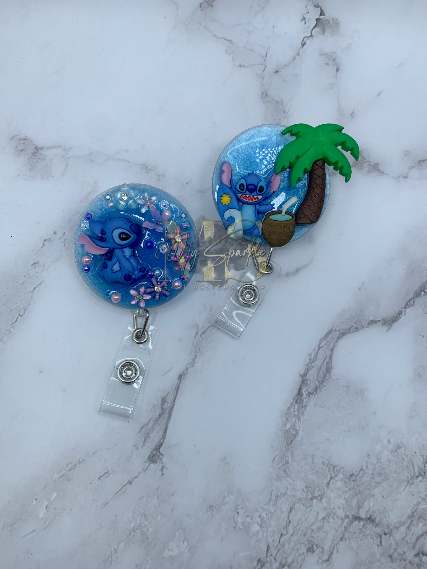 Ohana Blue Alien Badge Reel