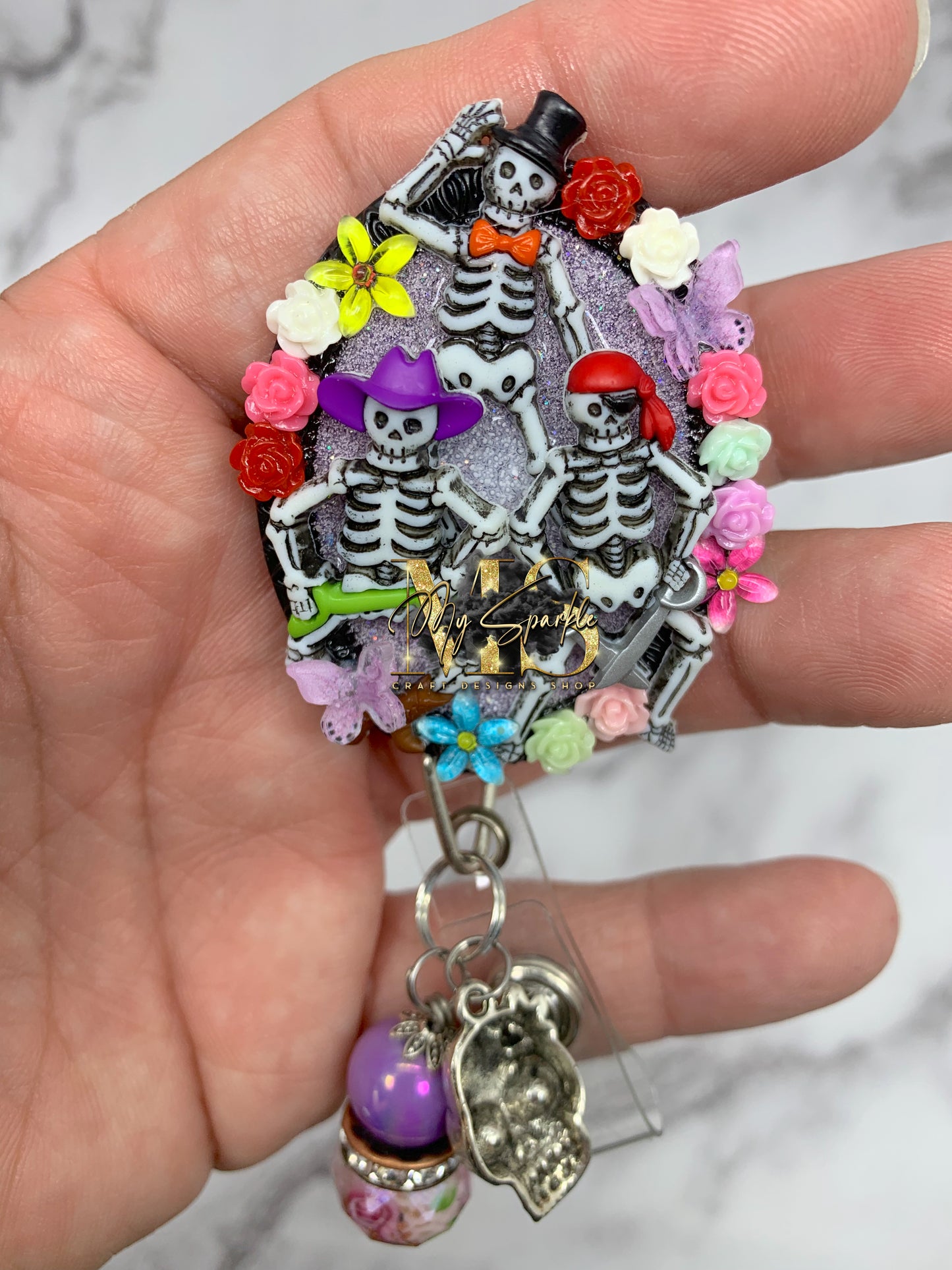 Skeletons Dance Badge Reel - ONLY ONE!