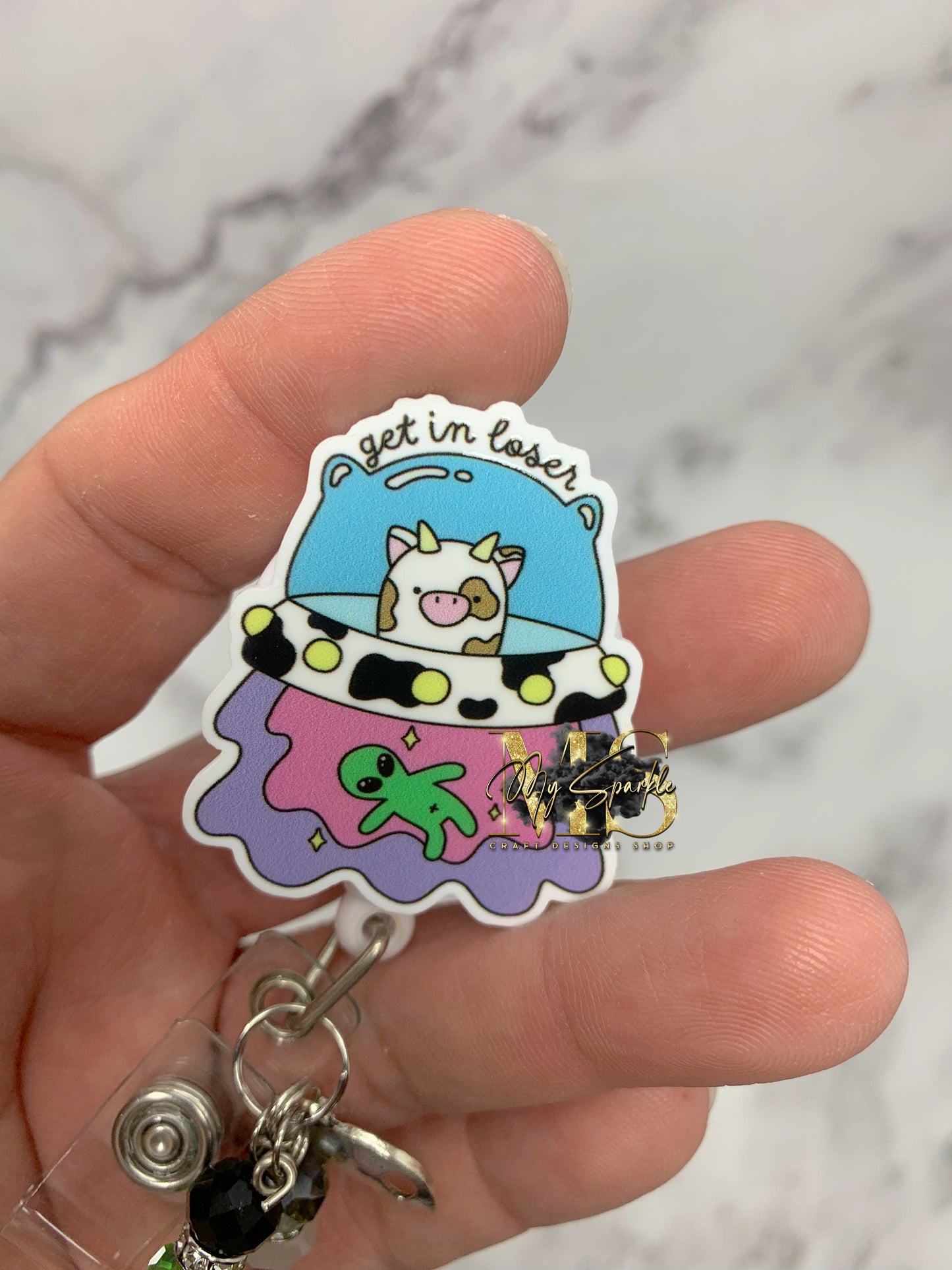 Funny  Get in Loser Badge Reel