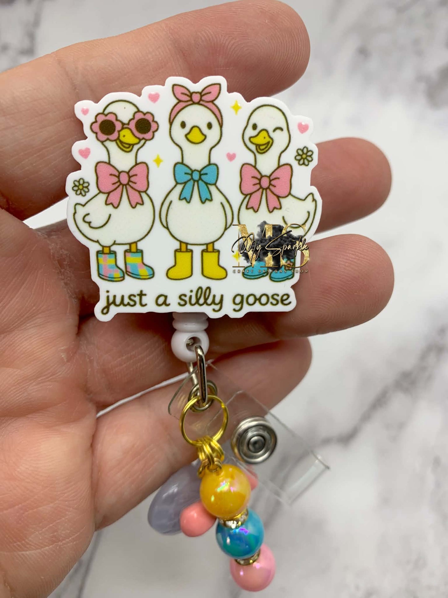 Silly Goose Badge Reel