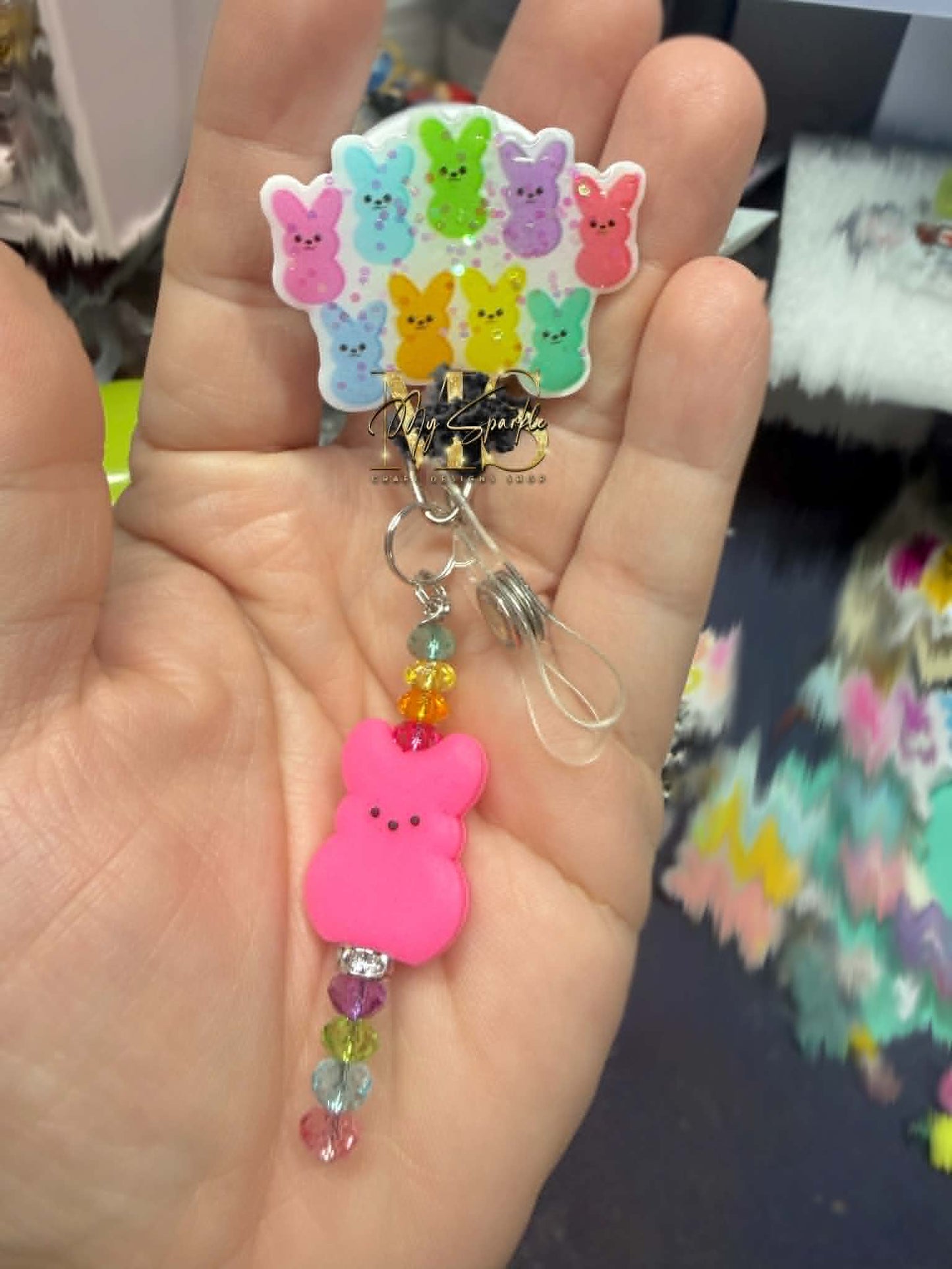 Peeps Easter Badge Reel