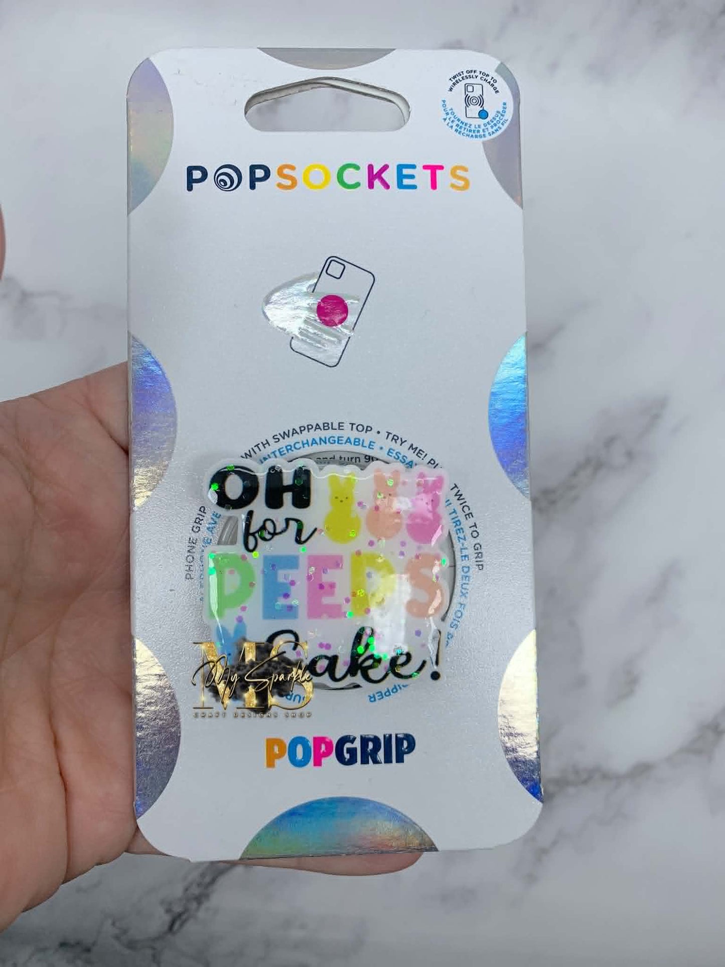 Oh For Peeps Sake Easter Pop Grip
